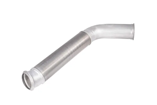 Труба глушителя приемная с гофрой S&K GMBH SK-1240018-01, D127, цинк