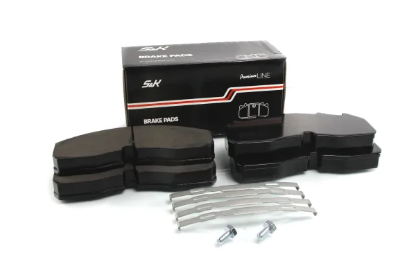 Колодки тормозные дисковые S&K GMBH Premium Line 249,4х110,8х29,2 мм
