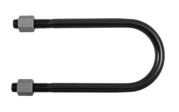 Стремянка рессоры BPW EXOVO 02058E М24×3 L=335 W=128 OEM 03.138.41.10.0 с 2 гайками