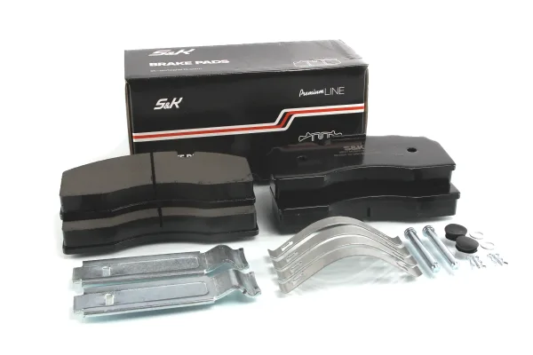 Колодки тормозные дисковые S&K GMBH SK29227-PL 210x105,7x29,5 мм с комплектом