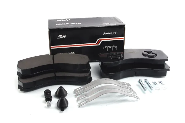 Колодки дискового тормоза S&K GMBH SK29246-PL 244,5x113x30 мм с комплектом
