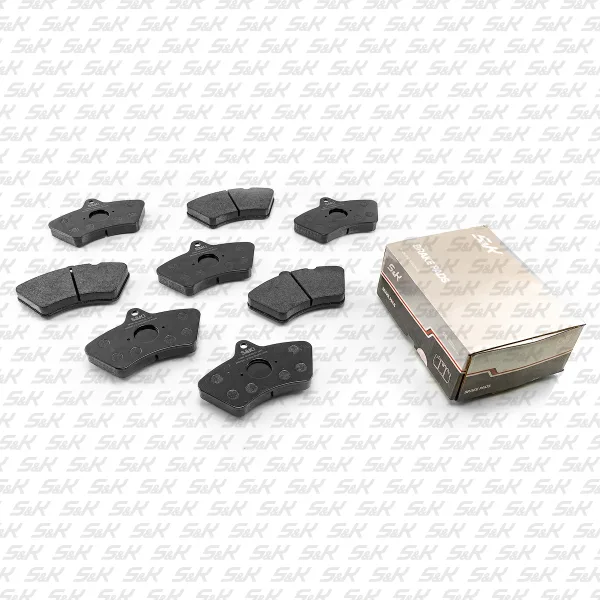 Колодки тормозные дисковые S&K GMBH SK29350-OL, WVA 29498, 179,4x113x20 мм