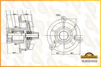 Насос водяной грузовой Iveco / Renault Trucks SONDER 13.003.0022