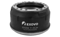 Барабан тормозной MAN / Mercedes-Benz EXOVO 20120E Ø410×172 мм OEM 81501100213